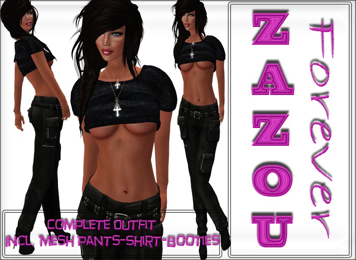 ZaZou Mesh FreeTime Look Complete 1