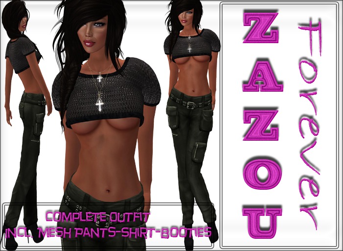 ZaZou Mesh FreeTime Look Complete 2