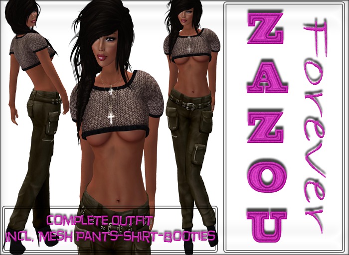 ZaZou Mesh FreeTime Look Complete 3