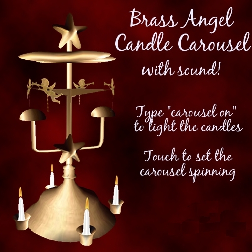 Brass Angel Carousel