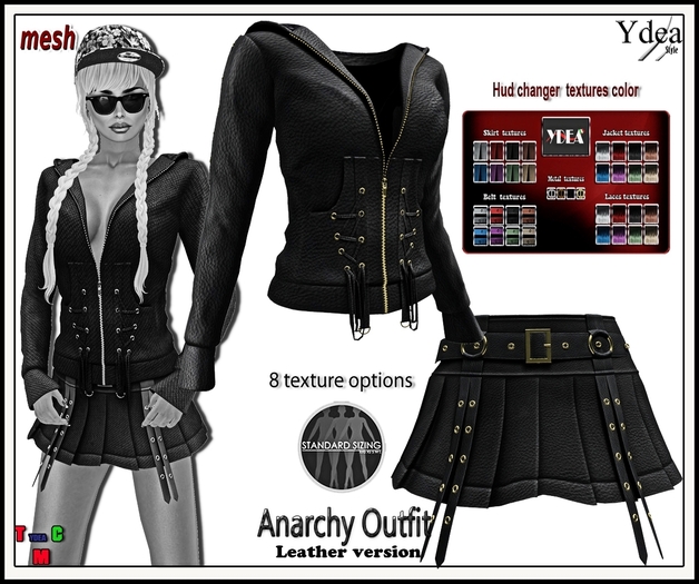 *Ydea* Anarchy Outfit  Leather version
