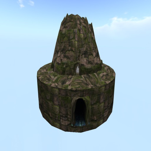 Mysterious Island Extinct Volcano (20 prims)