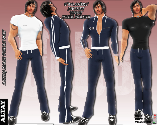 ALTAY MAN SWEATSUIT BOX