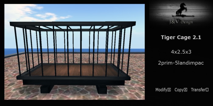 Tiger Cage 2.1  MESH Box