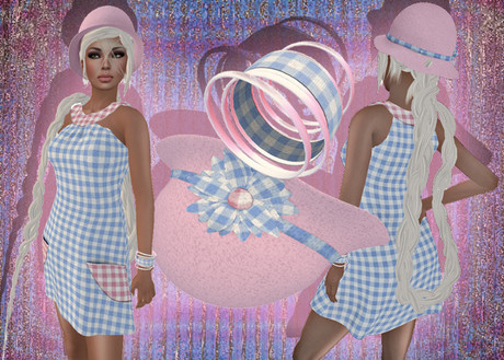 Second Life Marketplace - *Heart* - Gingham Style Summer Dress