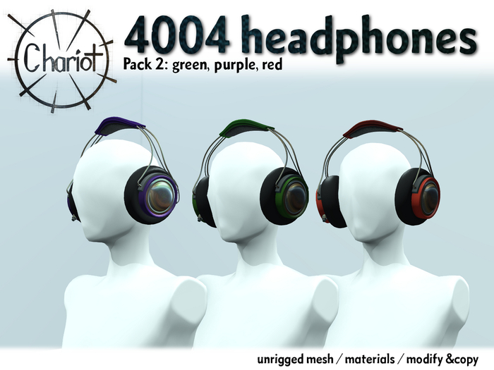 [Chariot] 4004 Headphone - Pack 1