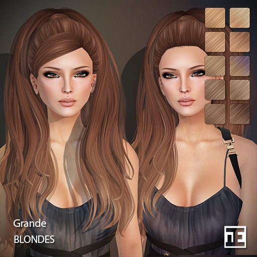TRUTH HAIR Grande (Mesh Hair) - blondes