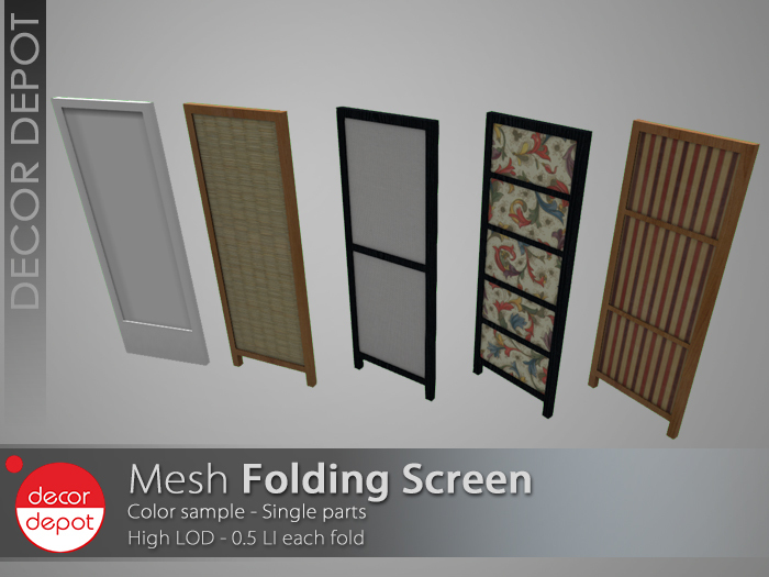 [DD] - FULL PERM  Fold Screen