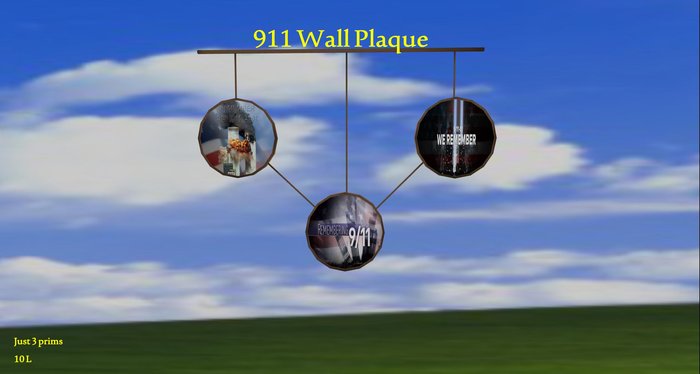 Mesh 911 Wall Plaque Boxed
