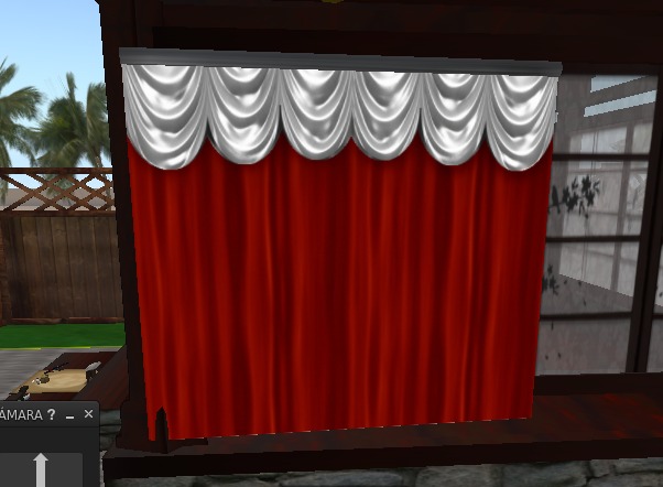 RED DRAPES
