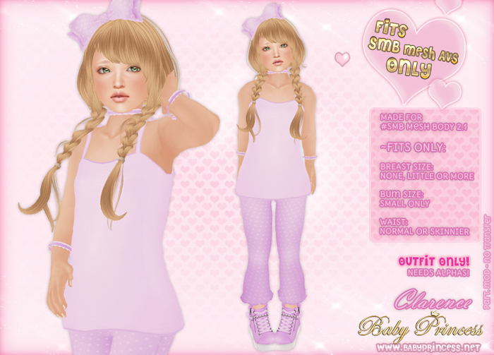 :*BABY*: { SMB } Clarence - Purple 