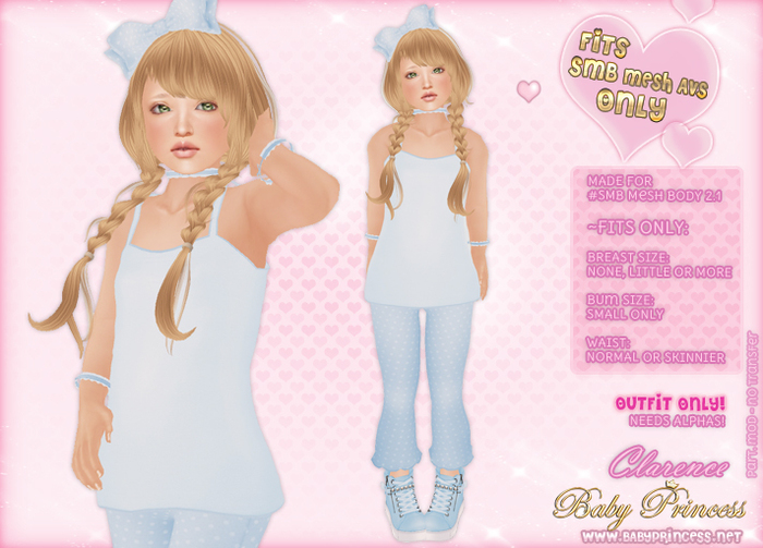 :*BABY*: { SMB } Clarence - Blue