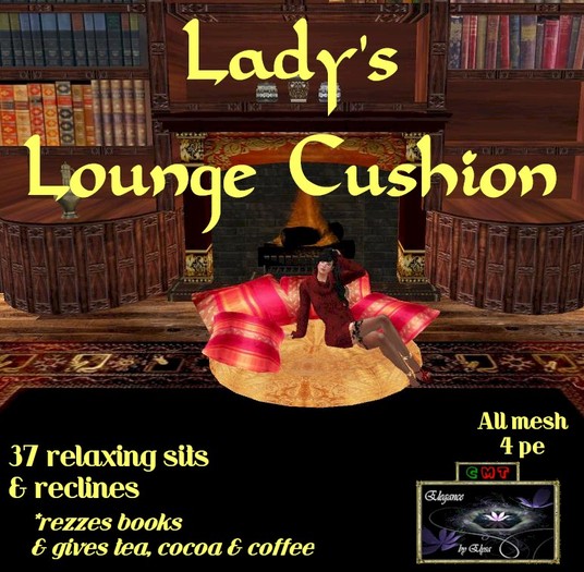 Tiki Delight Lady's Lounge Cushion (boxed)