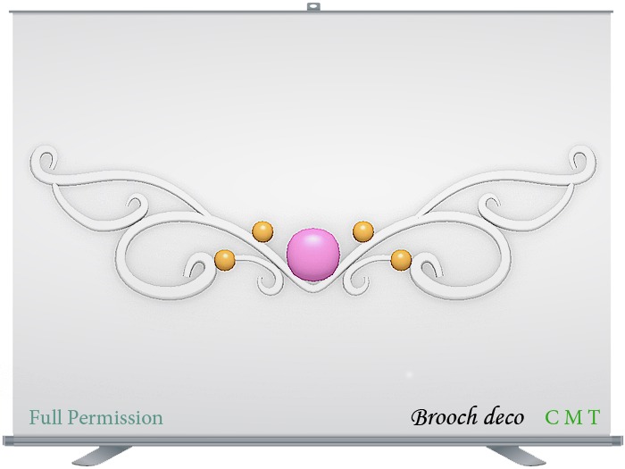 Brooch deco Full Permission