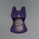 Purple India Mesh Tank Top box