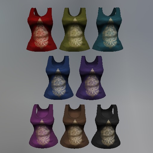 India Mesh Tank Top (Fatpack)