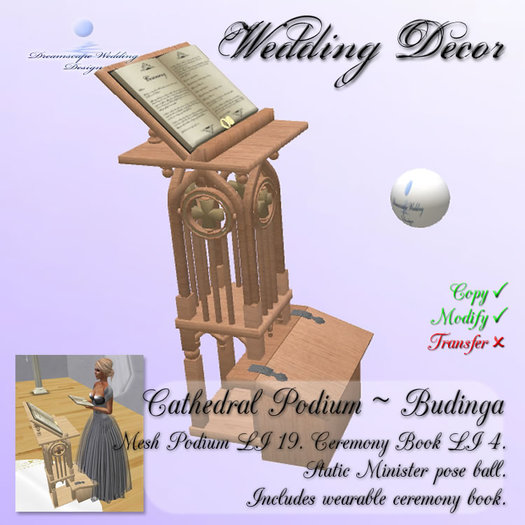 Cathedral Podium [Budinga] (Boxed)