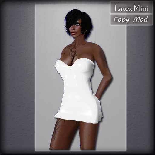 Caprica - Latex Mini (White)
