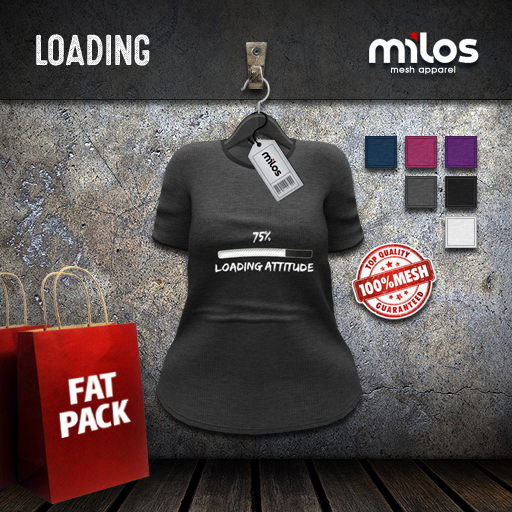 .:MiLOS:. Geek Tee - Black - Female