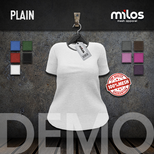.:MiLOS:. [DEMO] Plain Shirt - Female