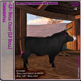 ~LP~ Coat Texture [LPBull] BOXED Simmental (Black)
