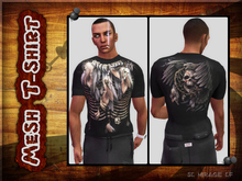 NATIVE SPIRIT Men Mesh T-Shirt