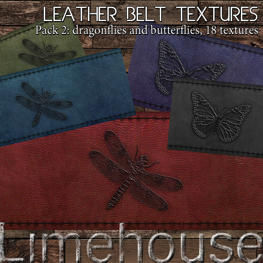 Leather stitched fabric boxed