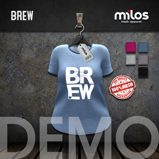 .:MiLOS:. Geek Tee - Black - Female