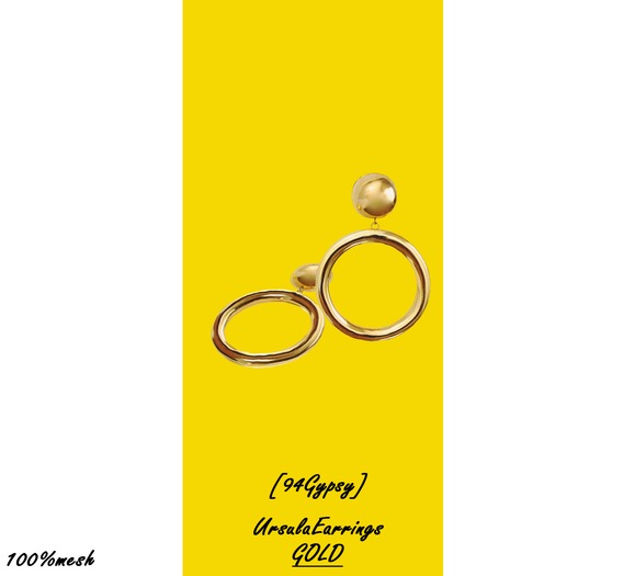 [94Gypsy] Ursula Earrings -