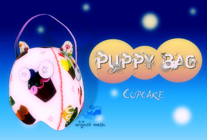 =^.^=MS=^.^= {Puppy Bag Cupcake}