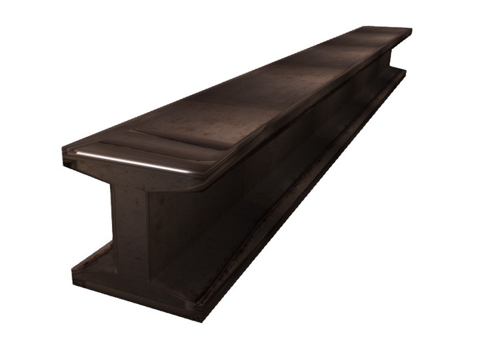 Sculpted Steel Girder Beam FULLPERMS
