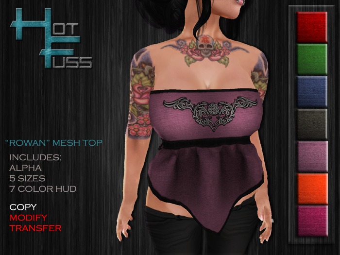 Hot Fuss "Rowan" Top