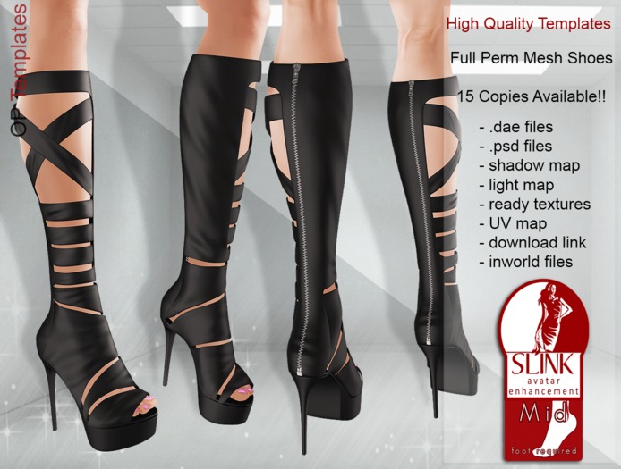 ONLY 15 Nadia Slink Heels Mid Feet - Semi Exclusive - Full Permission *OP TEMPLATES* 017