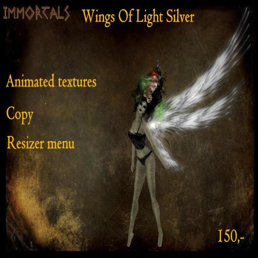 IMMORTALS WINGS OF LIGHT BLACK