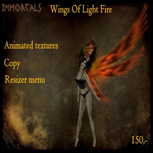IMMORTALS WINGS OF LIGHT FIRE