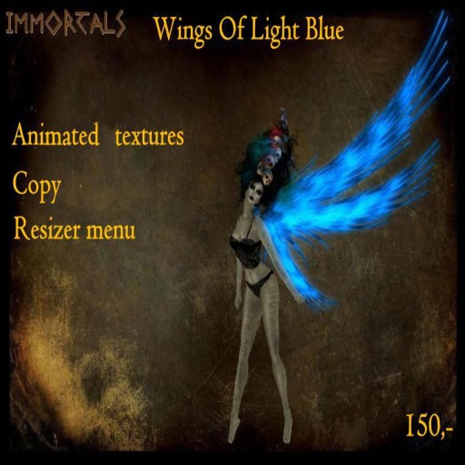 IMMORTALS WINGS OF LIGHT BLACK