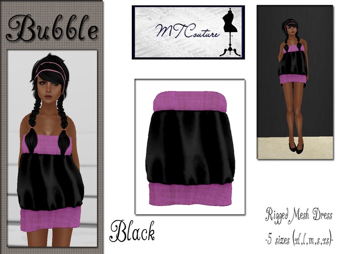 .:MTC:. Bubble Dress Blue