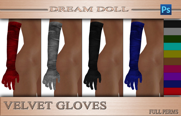 *DD* Velvet Gloves