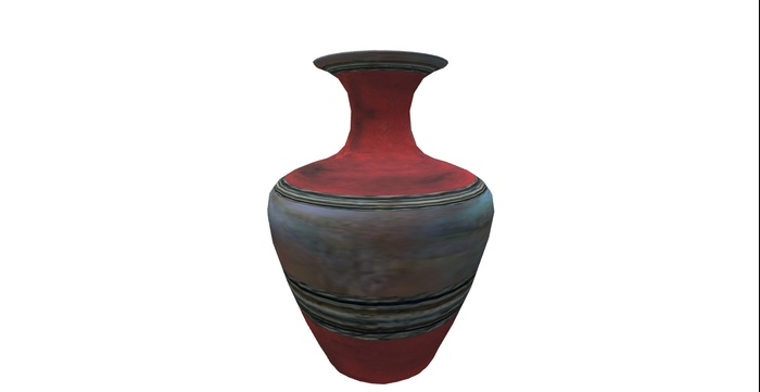 Red & Blue/Grey Pottery