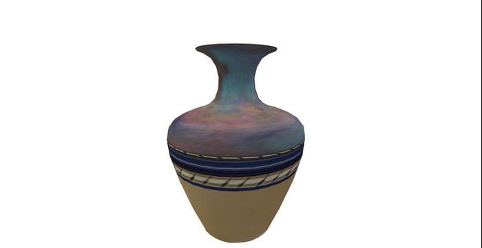 Blue & Beige Pottery