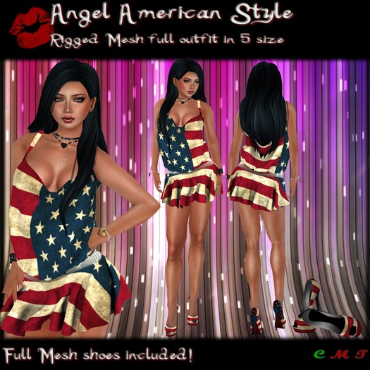 *-_New Arts_-* Angel American Style