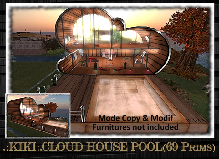 .:KIKI DECOR:. CLOUD HOUSE POOL .REZ