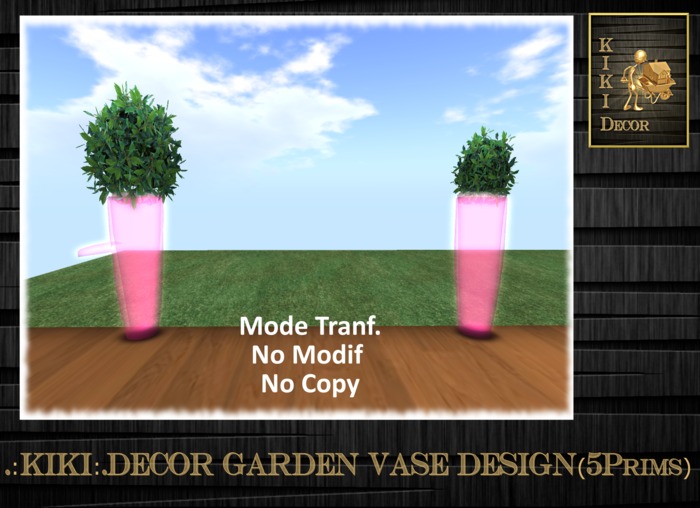 .::KIKI DECOR::.DECOR GARDEN VASE DESIGN