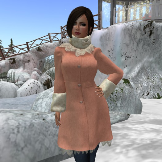 Peaches and Cream Coat