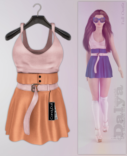_CandyDoll_Delya Dress Peach