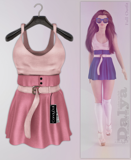 _CandyDoll_Delya Dress Rose