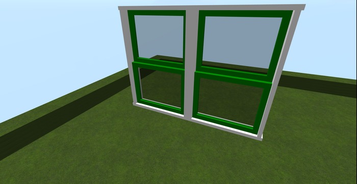 Topaz Mesh Window