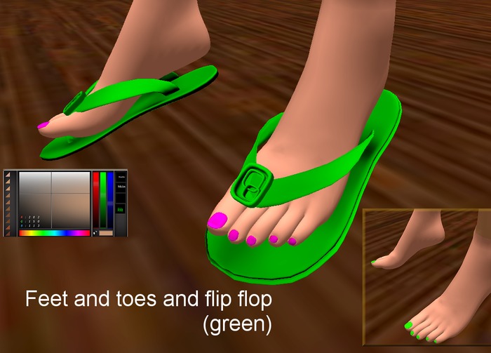 SLFirst feet green