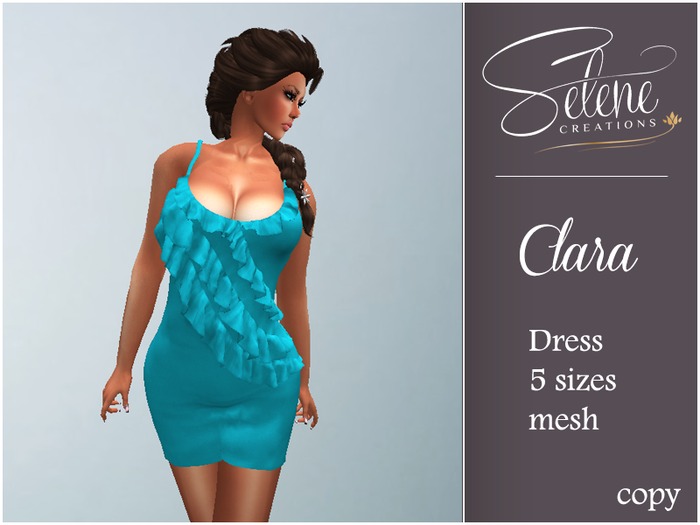 [Selene Creations] Clara Blue Mesh