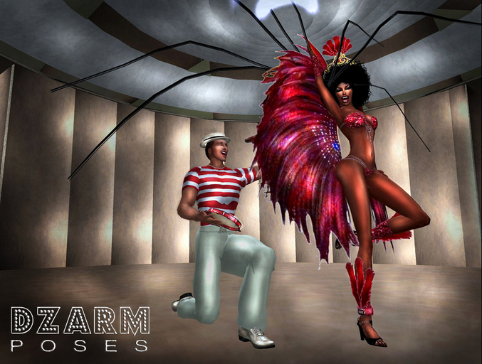 **DZARM Poses** /BRAZILIAN CARNIVAL/